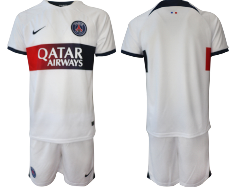 Men 2023-2024 Club Paris St German away soccer jersey->paris st german jersey->Soccer Club Jersey